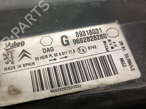 Left headlight PEUGEOT PARTNER Box Body/MPV (5_, G_) 1.6 HDi 75 | BP30850226C28 