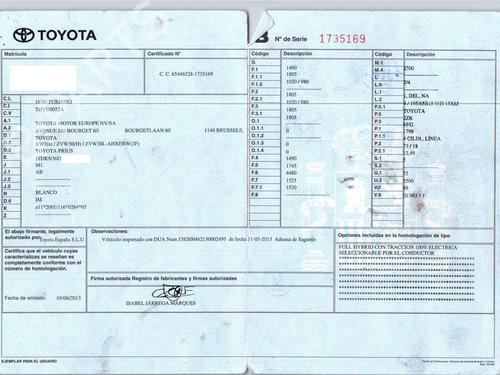 Right front window switch TOYOTA PRIUS (_W3_) 1.8 Hybrid (ZVW3_) | BP27185026I26 - Image 6