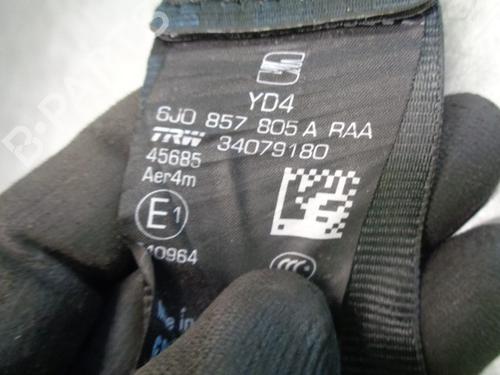 Rear right seatbelt SEAT IBIZA IV (6J5, 6P1) 1.0 TSI | BP10176658I28 