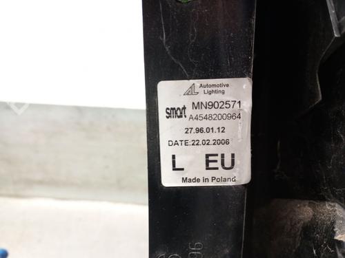 Left taillight SMART FORFOUR (454) 1.5 CDI (454.001) | BP23086037C34 