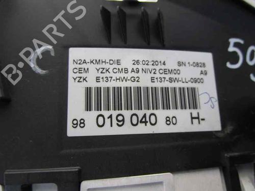 Instrument cluster PEUGEOT 208 I (CA_, CC_) 1.4 HDi | BP2331256C47 