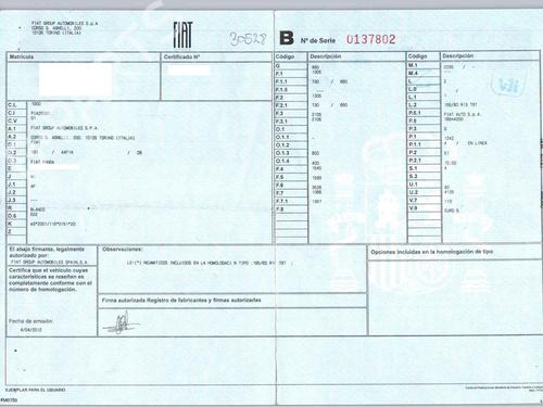 Hattehylde FIAT PANDA (169_) 1.2 (169AXF2A, 169AXF1A) | BP37197300C85  - Image 5