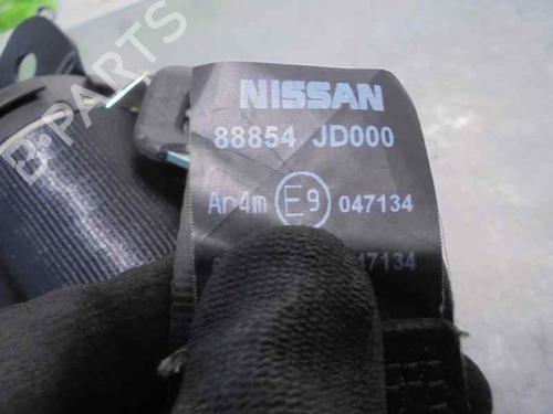 Rear center seatbelt NISSAN QASHQAI / QASHQAI +2 I (J10, NJ10, JJ10E)  | BP8724713I27 