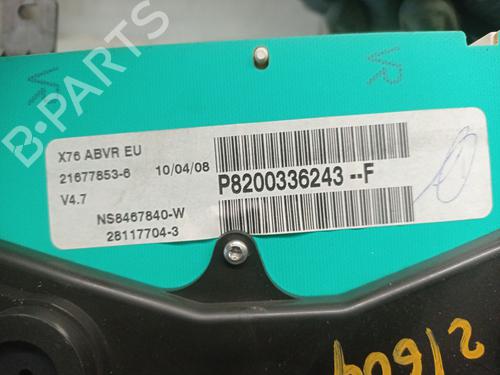 Instrument cluster NISSAN KUBISTAR MPV (X76) 1.5 dCi 70 | BP22727984C47 