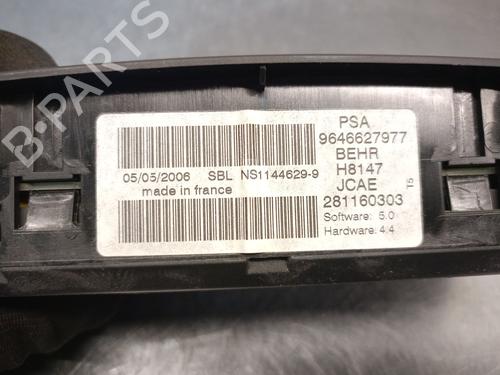 Climate control PEUGEOT 307 SW (3H) 1.6 HDI 110 | BP27867922I5 
