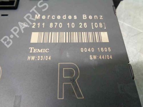 Electronic module MERCEDES-BENZ E-CLASS (W211) E 320 CDI 4-matic (211.089) | BP8244471M83 