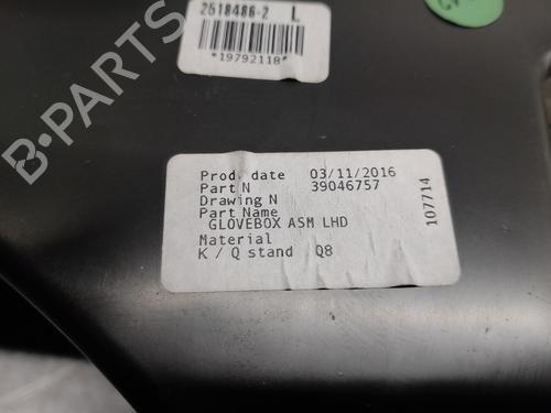Glove box OPEL ASTRA K Sports Tourer (B16) 1.6 CDTi (35) | BP16766925C95 