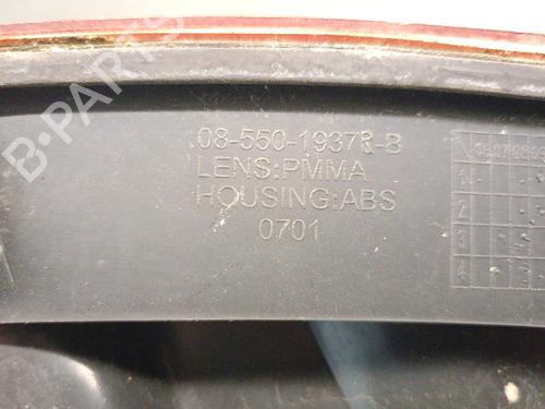Right taillight PEUGEOT 407 (6D_) 2.0 HDi 135 (6DRHRH, 6DRHRE, 6DRHRG, 6DRHRJ) | BP28378570C35