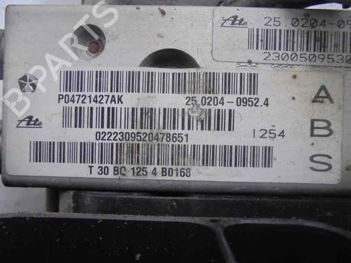 ABS Bremseaggregat CHRYSLER VOYAGER IV (RG, RS) 2.5 CRD | BP2092861M43 