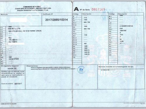 Lampa zderzaka tylnego prawa FIAT PUNTO (188_) 1.9 JTD | BP30788597C82