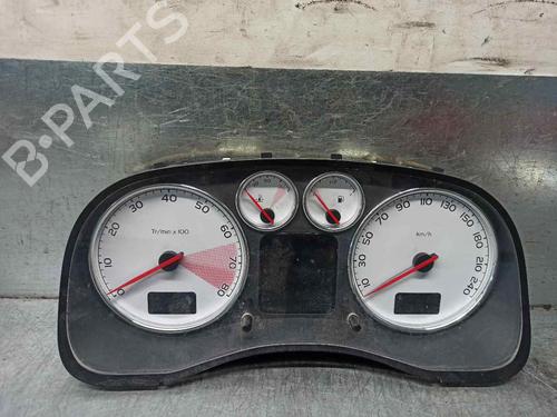 Used Instrument cluster PEUGEOT 307 CC (3B) 1.6 16V (110 hp) 9150661