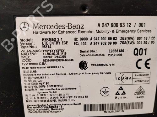 Electronic module MERCEDES-BENZ SPRINTER 3,5-t Van (B907, B910) 311 CDI (910.631, 910.633) | BP39005442M83 - Image 4