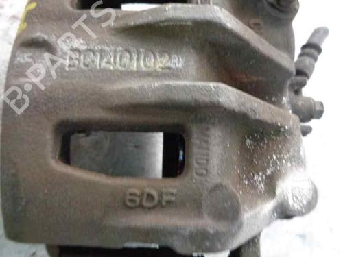 Left front brake caliper HYUNDAI SANTA FÉ II (CM) 2.2 CRDi GLS 4x4 | BP11615587M105 