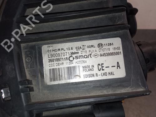 Right headlight SMART FORFOUR Hatchback (453) electric drive (453.091) | BP29501542C29 