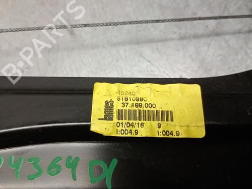 Front left window mechanism FIAT DOBLO Cargo (263_) 1.6 D Multijet (263WXD1B, 263WXR1B, 263WXX1B, 263ZXD1B,... | BP31918144C22 