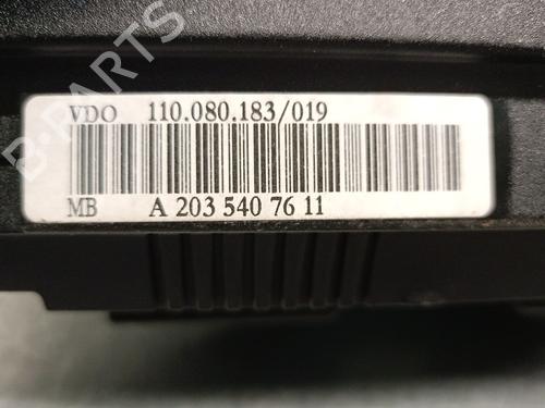 Instrument cluster MERCEDES-BENZ C-CLASS (W203) C 180 Kompressor (203.046) | BP30686641C47 