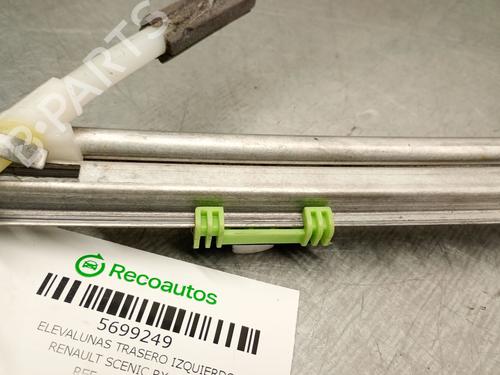 Mechanizm podnoszenia szyby tylnej lewej RENAULT SCÉNIC I MPV (JA0/1_, FA0_) 1.9 dCi RX4 | BP29938327C24