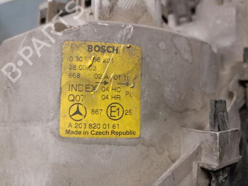 Left headlight MERCEDES-BENZ C-CLASS (W203) C 220 CDI (203.006, 203.008) | BP39208055C28 - Image 5