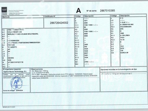 Kabinelys VW TOURAN (5T1) 2.0 TDI | BP23076714I8 - Image 6