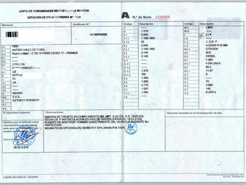 Left sun visor CITROËN C5 III (RD_) 1.6 HDi 110 (RD9HZC) | BP32440882I1 - Image 5