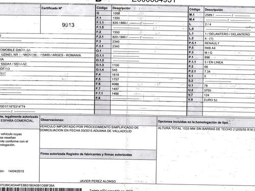 Left sun visor DACIA SANDERO II TCe 90 (B8M1, B8MA, B8AC) | BP15820160I1  - Image 6