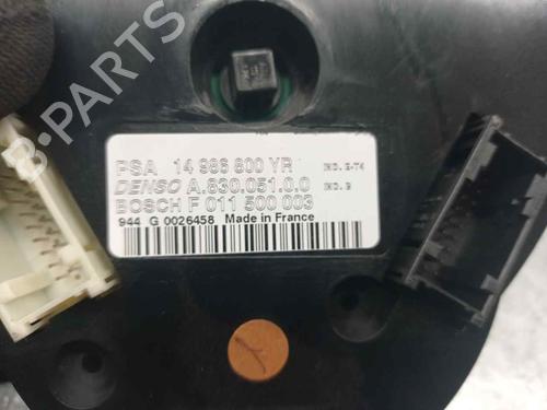Climate control PEUGEOT 807 (EB_) 2.2 HDi | BP9273432I5 