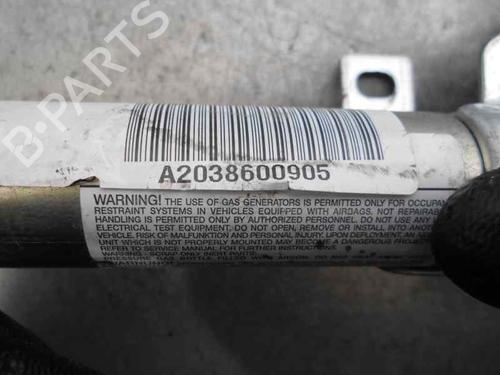 Left curtain airbag MERCEDES-BENZ C-CLASS (W203) C 200 CDI (203.004) | BP2518467C11 