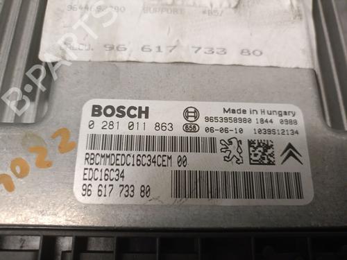 Engine control unit (ECU) CITROËN C4 I (LC_) 1.6 HDi | BP23191967M57 