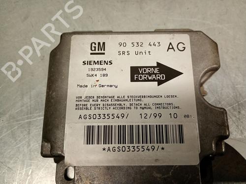Airbag module OPEL CORSA B (S93) 1.2 i 16V (F08, F68, M68) | BP29270925M53 