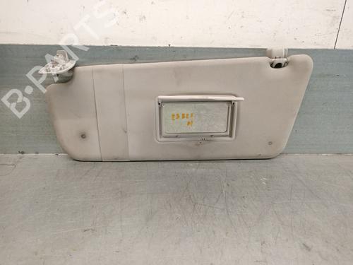 Used Left sun visor PEUGEOT PARTNER Box Body/MPV (5_, G_) 1.6 HDi 75 (75 hp) 28949183
