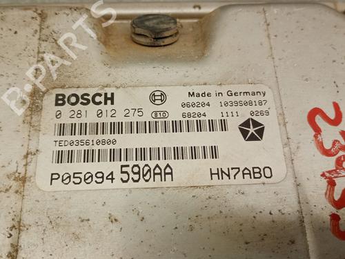 Motorstyringsenhet CHRYSLER VOYAGER IV (RG, RS) 2.5 CRD | BP30611306M57 