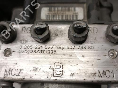 ABS pump CITROËN BERLINGO / BERLINGO FIRST MPV (MF_, GJK_, GFK_) 1.6 HDI 75 (MF9HW, GJ9HWC, GF9HWC, GN9HWC) | BP30596729M43
