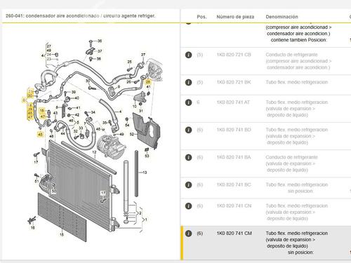 AC pipe AUDI A3 (8P1) 2.0 TDI 16V | BP29938352M126 