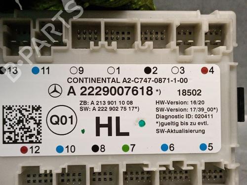 Centralina fecho central MERCEDES-BENZ S-CLASS (W222, V222, X222) S 560 e (222.173) | BP31049515M56