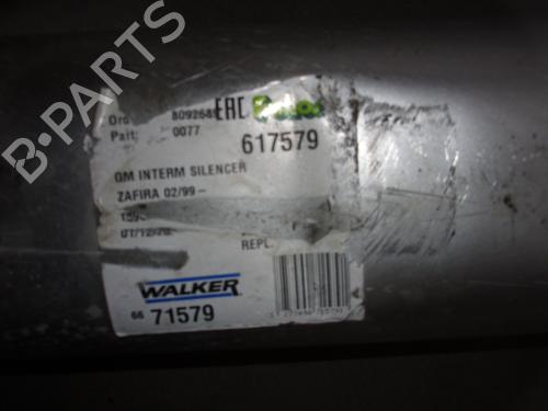 Exhaust system OPEL ZAFIRA A MPV (T98)  | BP16367979M121 
