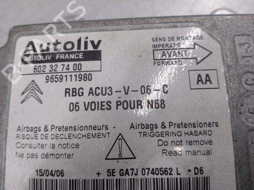 ECU airbags CITROËN XSARA PICASSO (N68) 1.6 HDi | BP12593761M53 