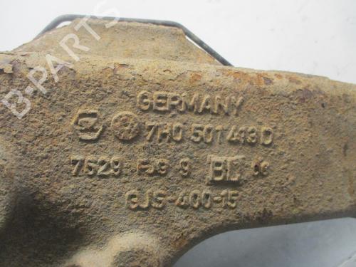 Left rear steering knuckle VW TRANSPORTER T5 Van (7HA, 7HH, 7EA, 7EH) 1.9 TDI | BP9274025M27 
