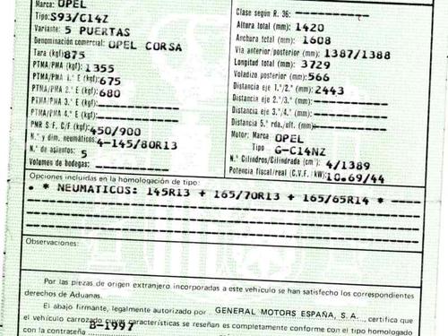 Gearbox OPEL CORSA B (S93) 1.4 i (F08, F68, M68) | BP5613556M3 