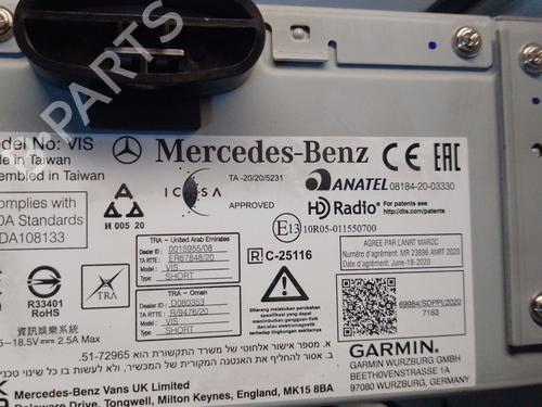 Display monitor MERCEDES-BENZ VITO Van (W447) 114 CDI 4x4 (447.601, 447.603, 447.605) | BP28729067C48 