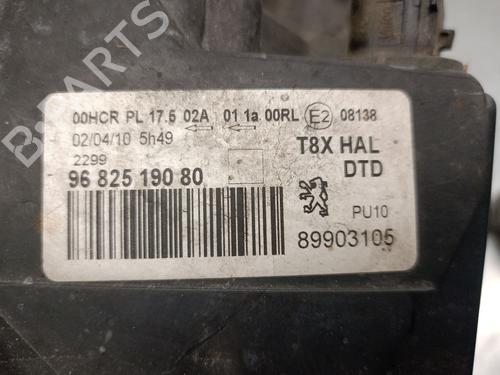 Højre forlygte PEUGEOT 3008 I MPV (0U_) 1.6 HDi | BP29712437C29 