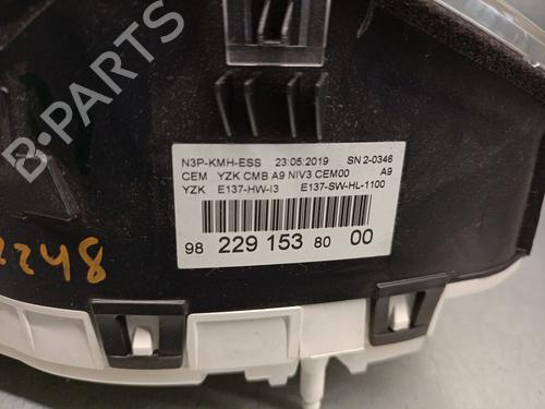 Instrument cluster PEUGEOT 208 I (CA_, CC_) 1.2 THP 110 | BP25236761C47 