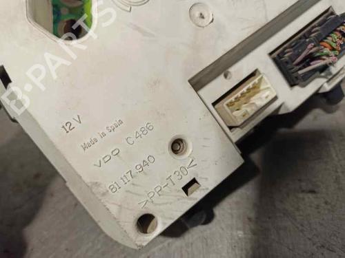 Instrument cluster FIAT MULTIPLA (186_) 1.9 JTD 105 (186AXB1A) | BP5287719C47 