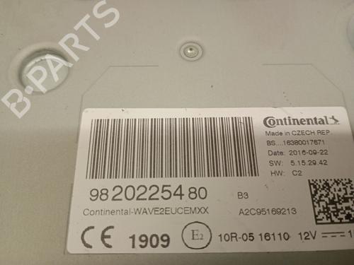 Radio PEUGEOT 3008 II SUV (MC_, MR_, MJ_, M4_) 1.2 THP/ PureTech 130 (MRHNSM, MRHNSU, MRHNSJ, MRHNYW,... | BP29697291E6