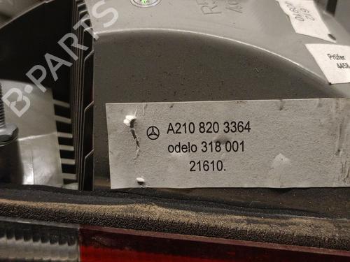 Left taillight MERCEDES-BENZ E-CLASS (W210) E 270 CDI (210.016) | BP30940970C34