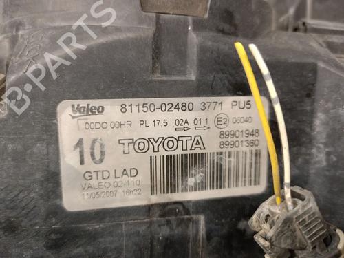 Left headlight TOYOTA AURIS (_E15_) 2.0 D-4D (ADE150_, ADE150R) | BP32491133C28 