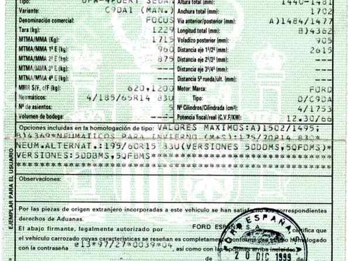 Pipe FORD FOCUS I Saloon (DFW)  | BP20253395M125 