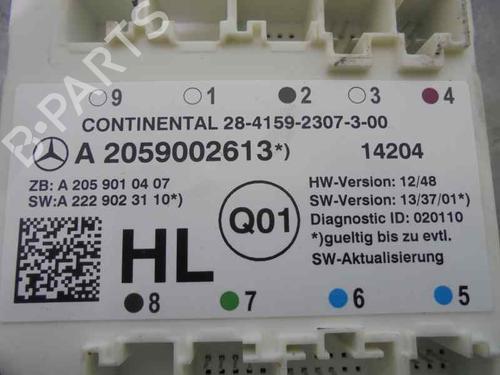 Comfort control module MERCEDES-BENZ C-CLASS (W205) C 220 BlueTEC / d (205.002, 205.004) | BP2340287M56 