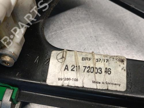 Front left window mechanism MERCEDES-BENZ E-CLASS (W211) E 320 CDI (211.026) | BP37672498C22 - Image 8