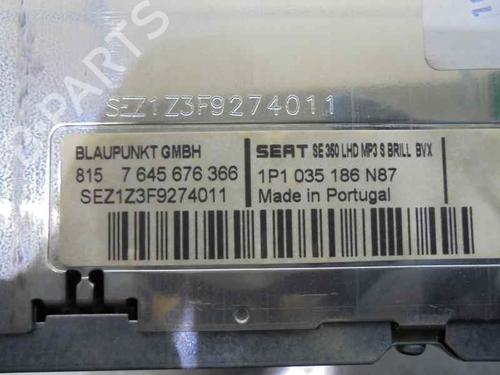 Radio SEAT LEON (1P1) 1.9 TDI | BP2086526E6 