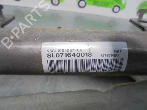Left curtain airbag FIAT BRAVO II (198_) 1.9 D Multijet (198AXB1A) | BP2115343C11 